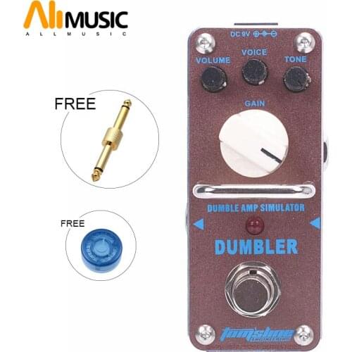 New AROMA ADR-3 DUMBLER Dumble Amp Sound (Overdrive) Mini Analogue Effect True Bypass+Free Connector