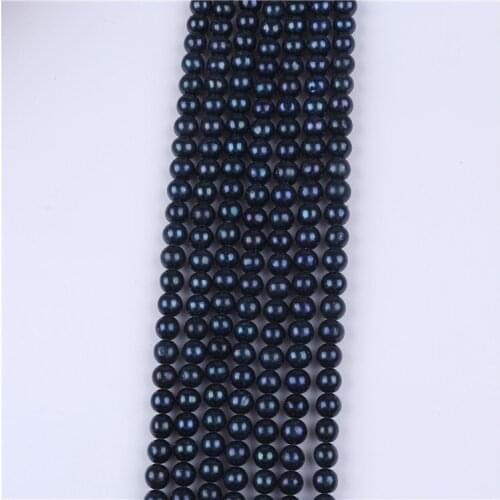 Very popular 9-10mm potato fresh water pearl strands in various colors