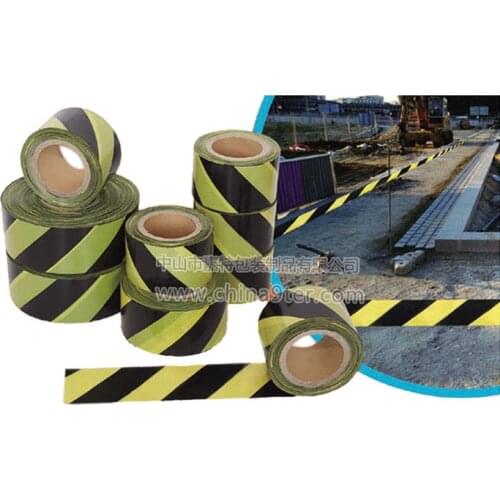 PE Warning Tape Disposable Guard Belt Safety Barricade Tape OEM & ODM Factory Spot Sell Multi Size Available