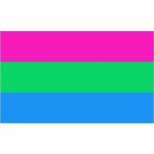 PODIUM 90x150cm Polysexuality Flag For Decoration