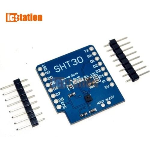 SHT30 Shield For WeMos D1 Mini SHT30-D I2C/IIC Digital Temperature And Humidity Sensor Board Module
