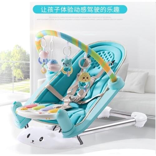 Foldable Baby Cradle Portable Newborn Sleeping Swing Rocking Sedative Chair Child Bassinets Cadeira Balanco Kids Bed BK50YY