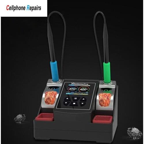 Xsoldering Pro double handle welding platform Rapid heating For JBC c245 c210 iron head tip for mobile phone maintenance