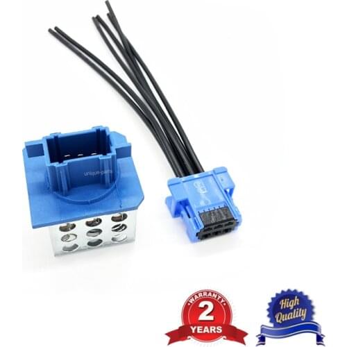 Blower Motor Heater Resistor Wiring Harness Connector for Citroen C5 Peugeot 206 6450EP Air Conditioning