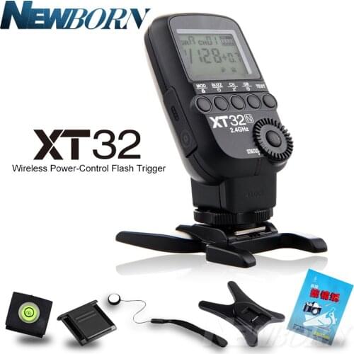 Godox XT32N XT-32N HSS 1/8000s Build-in 2.4G Wireless X System Power Control Flash Trigger with screen For Nikon D850 D750 D810