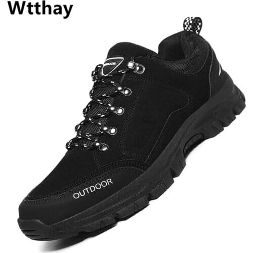 Wtthay Men's Waterproof Sneakers