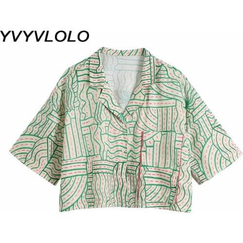 Женские льняные рубашки YVYVLOLO China At AliExpress