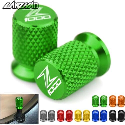 Z1000 Motorcycle Tire Valve Tyre Air Port Stem Cover Cap Airtight Covers for Kawasaki Z1000 2013 2014 2015 2016 2017 2018 2019