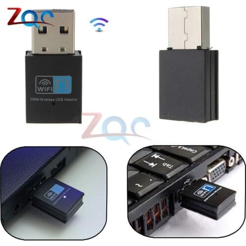 300Mbps Mini USB 2.0 Interface RTL8192 Wifi dongle Wireless LAN Network Card Adapter XC1289 OFDM CCK 16-QAM 64-QAM DSSS