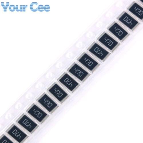 50 pcs 2512 SMD Chip Resistor 47 ohm 47R 470 1W 5% Passive Components Resistors
