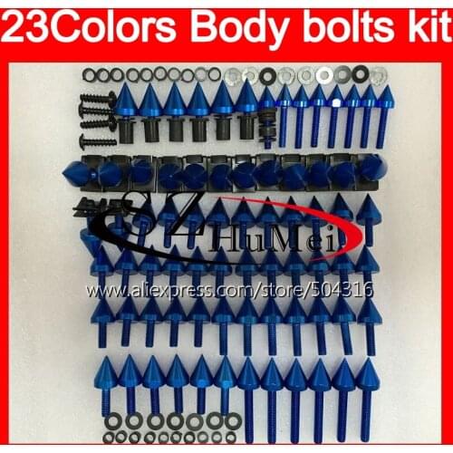 Fairing bolts full screw kit For HONDA CBR600F4i 01 02 03 01-03 CBR600 F4i CBR 600F4i 2001 2002 2003 Windscreen bolt screws Nuts