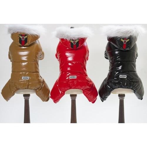 Brand Pets Dog Clothes Cotton Russia Winter Thicken Costumes Hoodies Clothes for Small Puppy Dogs roupa cachorro hondenkleding