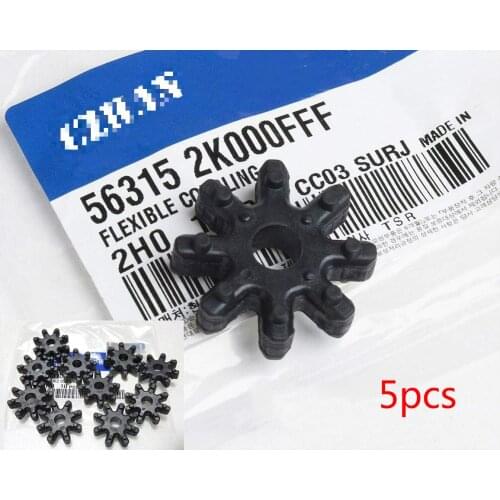 5PCS Car Steering Column Clunk Noise Rubber FLEX Coupler Repair For HYUNDAI SONATA Elantra Santa FE Azera SOUL 56315 2K000FFF