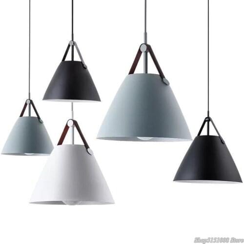 Nordic Simple Hanging Lamp LED Danish Designer Modern Dining Room Lights Study Studio Bedroom Living Room Pendant Light Fixtures