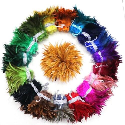 Wholesale 50 Pcs/Lot Pheasant Feather 4-6 Inch 10-15cm chicken Feathers DIY Chicken Feather Jewelry Plume decoration Plumes