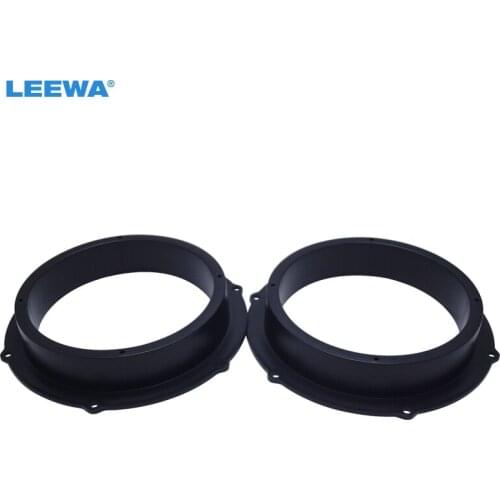 LEEWA 20pcs 6.5" Inch Speaker Spacer Horn Pad Mounts Adapter For Volkswagen Magoton For Skoda Mat Solid Adapter #CA5524