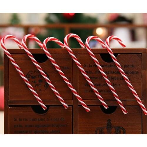 Christmas Acrylic Candy Cane Xmas Tree Hanging Decoration Ornaments Sweet Christmas Tree Display DIY Decorations 15cm
