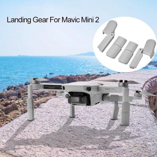 Foldable Heightening Landing Gears for DJI Mavic Mini 2 Drone Bracket Protector Heightening Stand Portable for Mini 2 Accessorie