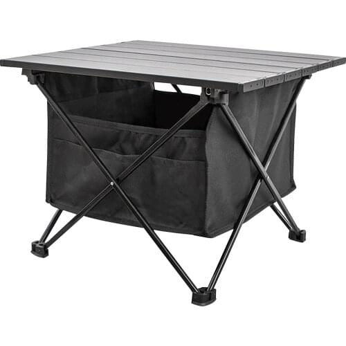 Hiking Fishing Outdoor Travel Cooking Portable Camping Table Multifunction Foldable Lightweight With Storage Bag Dining Picnic