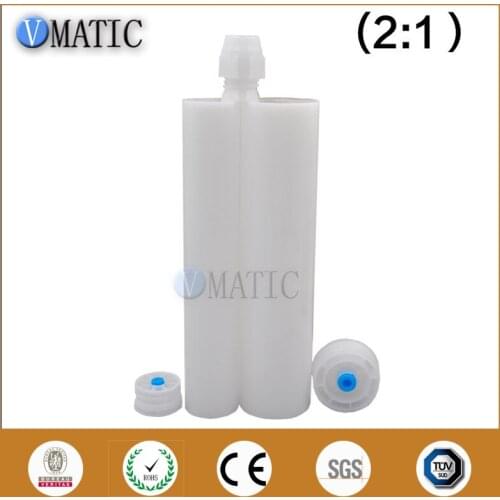 High Quality Two Component 2:1 For 450ml / cc Dispensing Gun Cartridge With Static Mixer/Mixing Nozzle