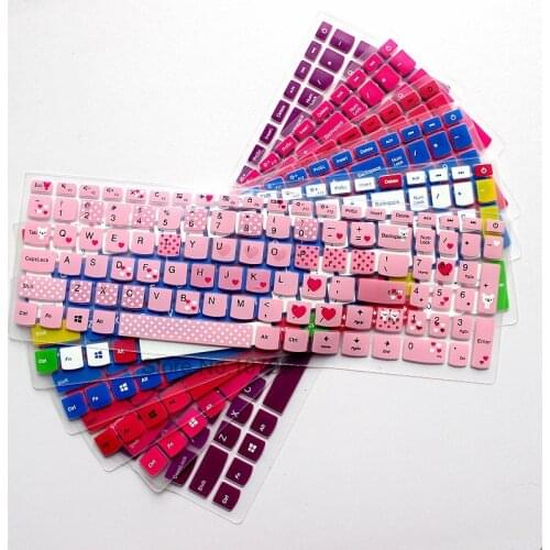 15 15.6 inch Notebook Silicone Keyboard Cover Protector Protective Skin For Lenovo Ideapad 310 15 / 510 15 / 110 15 17 Laptop