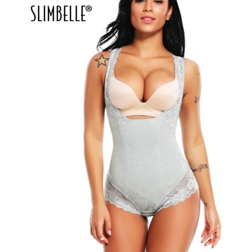 Women Slimming Full Body Shaper Bodysuits Waist Trainer Corset Girdle Plus Size S-3XL Shapewear Top Tummy Control Waist Cinchers