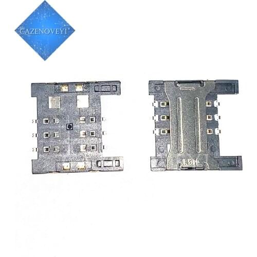 10pcs/lot SIM KLB 07 1.5H card connector copper terminal LCP high temperature resistance In Stock