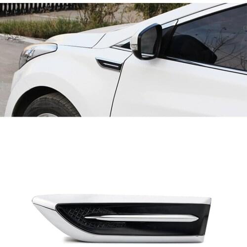 2 pcs / set ABS Chrome Finish Badge Decoration Sport for Subaru Forester Outback Legacy Impreza XV BRZ