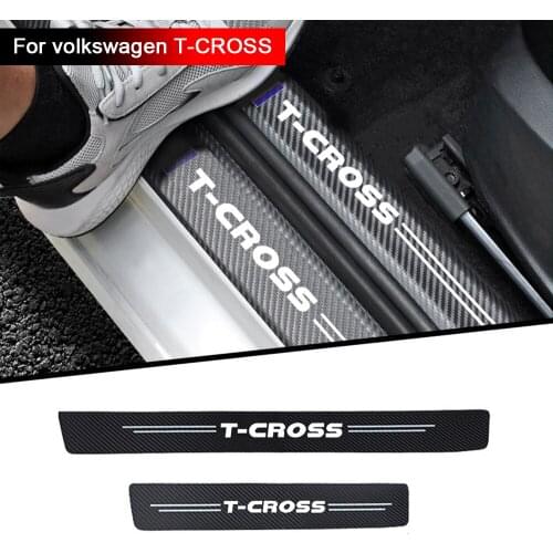 4Pcs Car sticker Interior decoration of the car door For T-CROSS TCROSS Car stickers Accessories