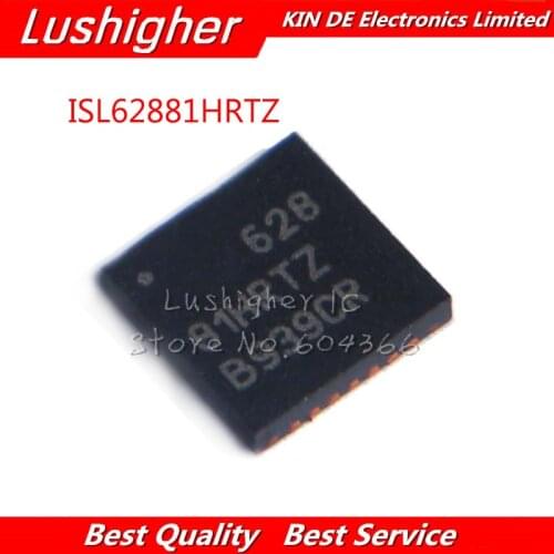 5PCS 62881HRTZ ISL62881 QFN ISL62881HRTZ QFN-28 62881
