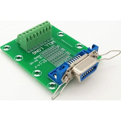 57Series 14-Pin 0.085" Female Header Connector Breakout Board