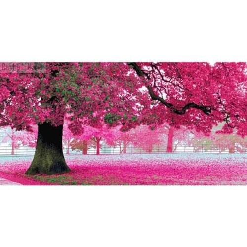 Diamond Embroidery Diy Diamond Painting Cross Stitch Kits Diamond Mosaic Flower tree Full Square Diamond Embroidery CS234