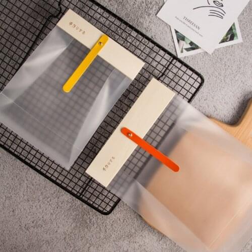 AVEBIEN 50pcs Matte zakjes plastic cellophane bags packaging plastic bags transparent cookie bags baby shower wedding snoepzakje