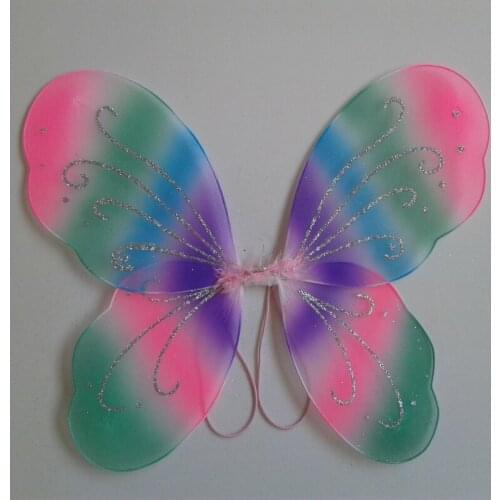 Kids Girl Princess Fairy Butterfly Wings Halloween Fancy Dress Costume