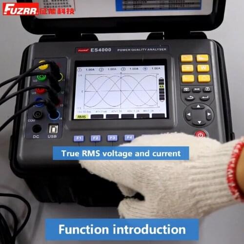 ES4000 Low Price Three-Phase Energy Analyzer 6000a power quality analyzer