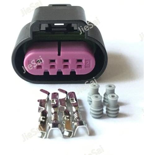 GT Series 4 Pin 15487756 Female Sealed Waterproof Automotive Car Wire Side Oxygen Sensor Connector Auto Plug For Delphi