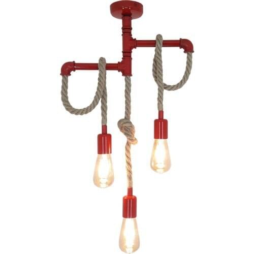 Hepsi Tasarım Borulu Halat-3 Al Avize