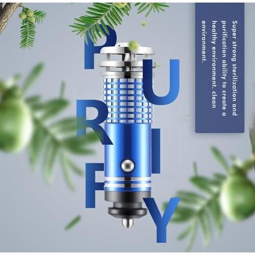 1 Pcs 12v 5w Car Fresh Air Ionic Purifier Oxygens Bars Ozone Mini Ionizer Purifier Auto Accessories Automobile Breaths Clea L6M7
