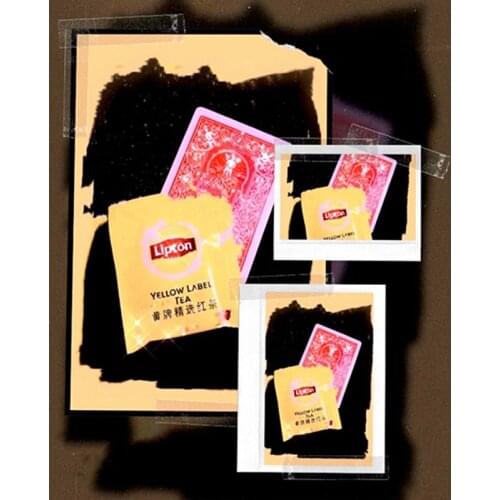 Card to Tea Bag Magic Tricks Playing Card Appearing in Tea Bag Toys Party Magic Accessories Puzzle Toy Magia Card