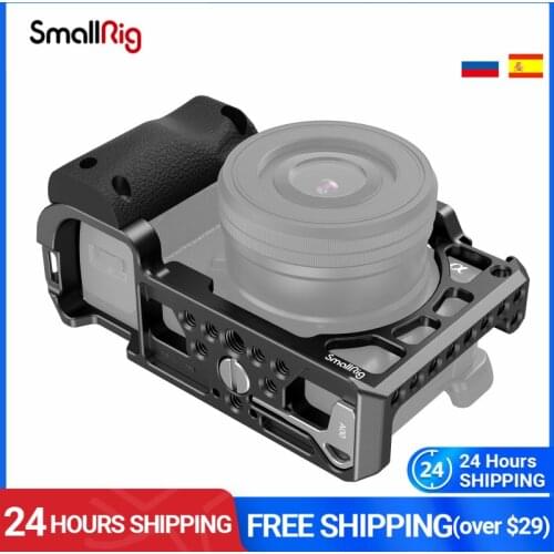 SmallRig Camera Cage with Silicone Handle for Sony A6100/A6300/A6400 Camera 3164
