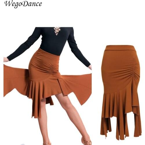 New woman Latin Dance skirt slimming latin practice skirt freeshipping