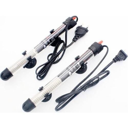Adjustable Temperature Thermostat Heater Rod 25W / 50W / 100W / 300W Submersible Aquarium Fish Tank Water Heat EU/US Plug