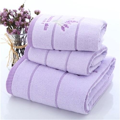 Towels Bathroom 3pcs/Set 100% Cotton Towel Set Embroidered Two Pieces Face Towels Gift Towel Grinch Bath Water Absorption 60YJ12