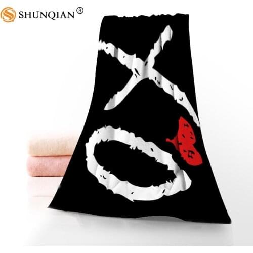 Custom the weeknd Towels Microfiber Fabric Popular Face Towel/Bath Towel Size 35x75cm, 70x140cm Print your picture