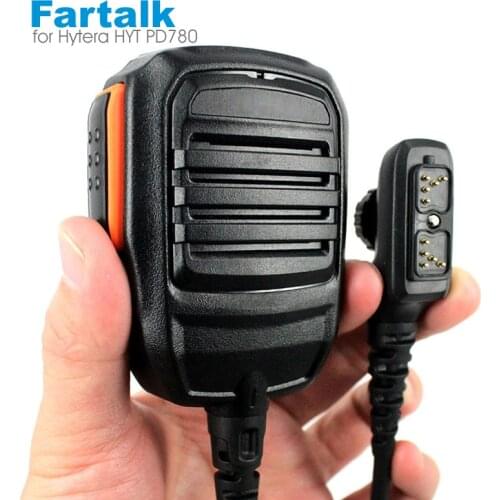 PTT Handheld Mic Microphone for Hytera HYT PD702 PD700 PD700G PD780 PD780G PD780GM Walkie Talkie Two Way Radio SM18N2