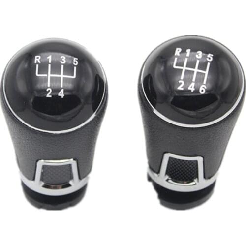 5 / 6 Speed Car Gear Stick Shift Knob For VW Polo 6R Sedan 2011 2012 2013 2014 2015 2016 2017 2018 New Gear Stick Shift Knob