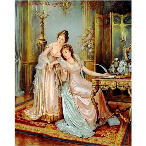Needlework for Embroidery DIY DMC High Quality - Counted Cross Stitch Kits 14 ct Oil Painting - Write in Reply