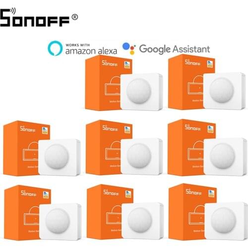 Sonoff Zigbee Motion Sensor interruptor Alexa eWelink APP Remote Alarm Work With ZBBridge Google Home Assistant In Stock
