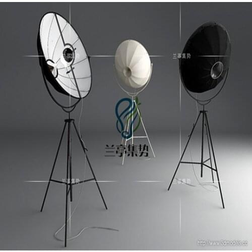 Modern Fortuny Ornaments Living Room Floor Lamp Adjustable Satellite Shape Photo studio Light Fashion Office Light Free Shipping