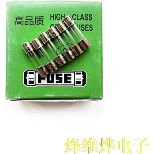 6 * 30 glass fuse 2.5A 250V fuse box of high quality quick disconnect 100 ( 2 box 200 )